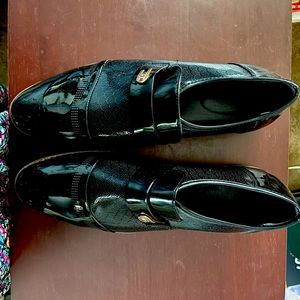 Men’s patent leather shoes